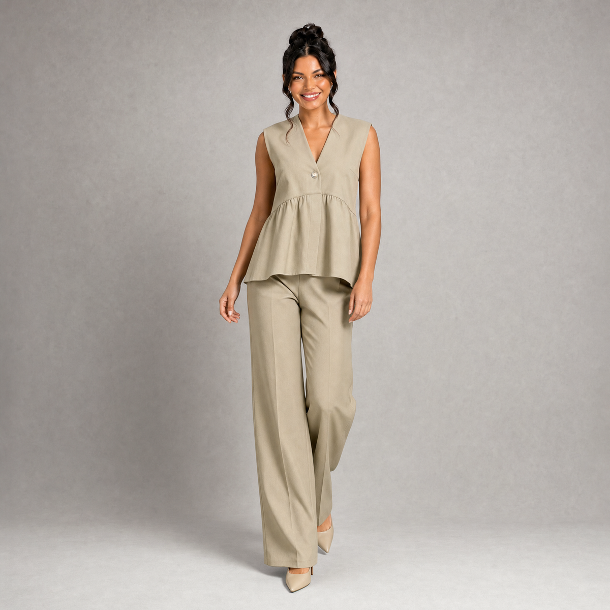 Luxe Sleeveless Co-Ord Set