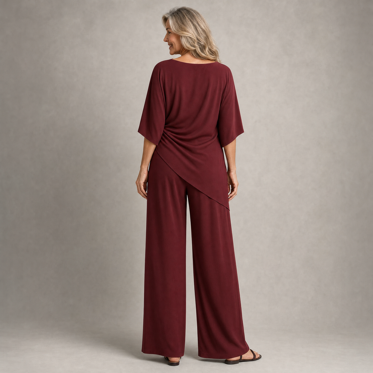 Chic Wide-Leg Two-Piece Set