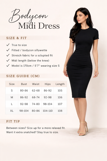 Bodycon Midi Dress