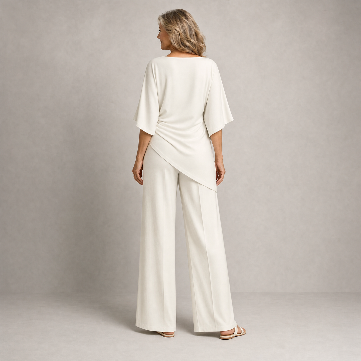 Chic Wide-Leg Two-Piece Set