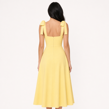 Essential Tie-Shoulder Dress