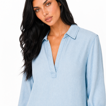 The Navari Linen-Blend Shirt Maxi Dress