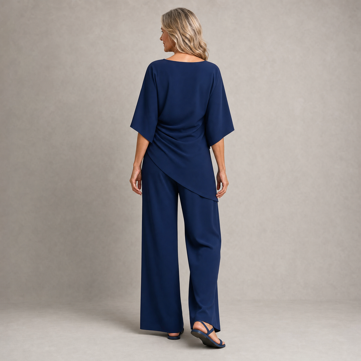 Chic Wide-Leg Two-Piece Set