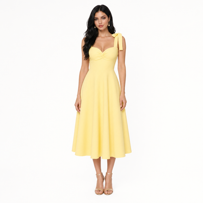 Essential Tie-Shoulder Dress