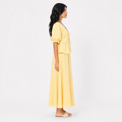 The Mareli Peplum Set