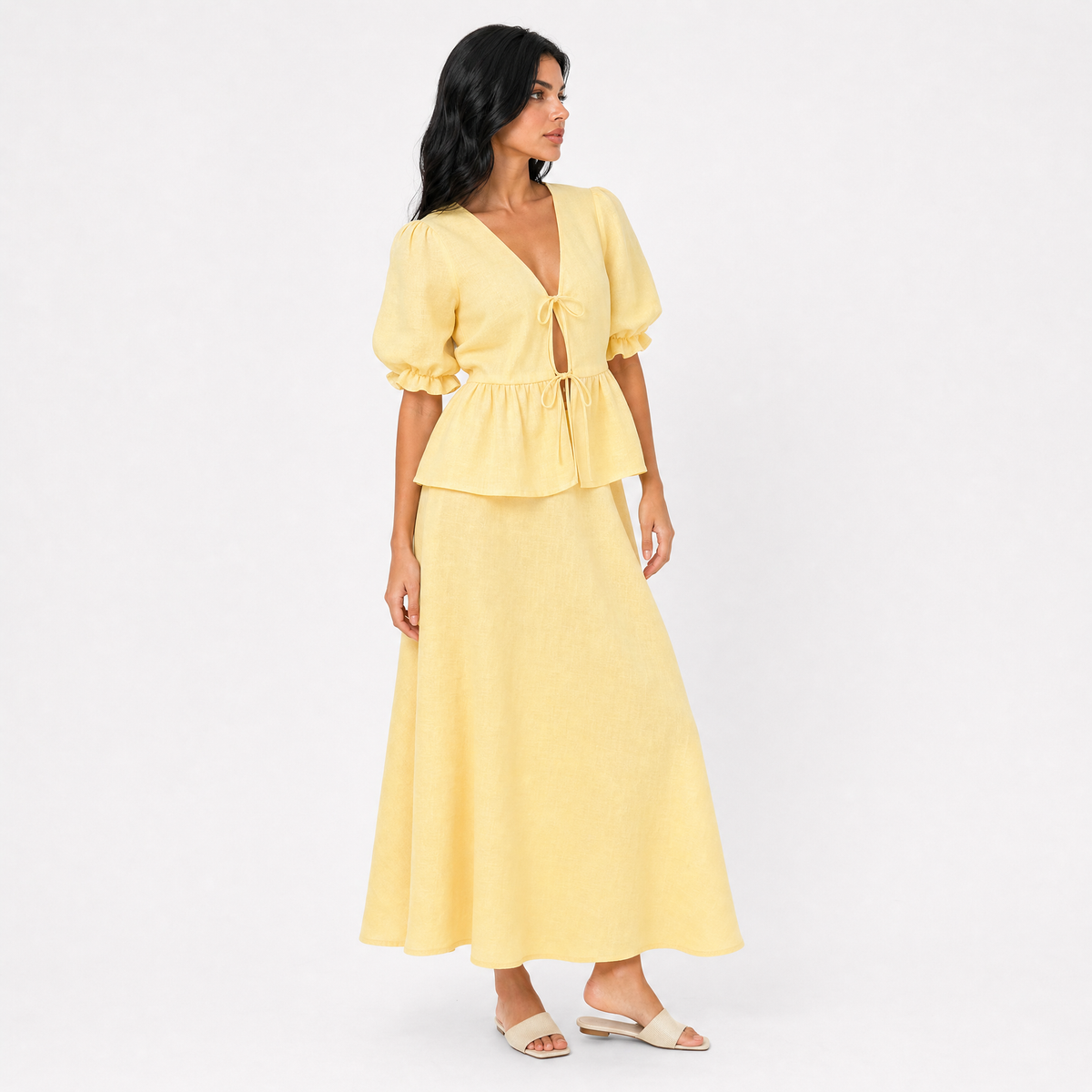 The Mareli Peplum Set