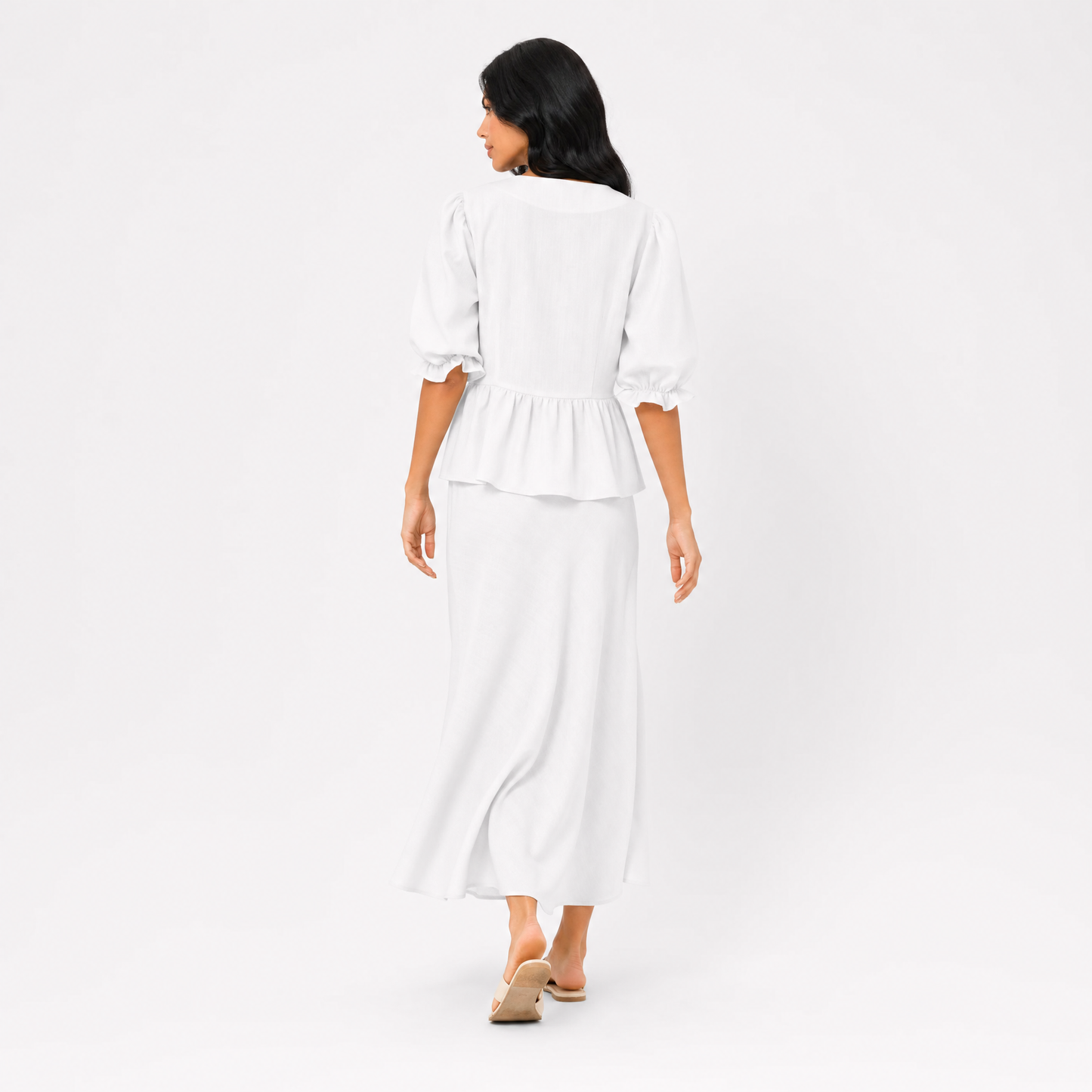 The Mareli Peplum Set