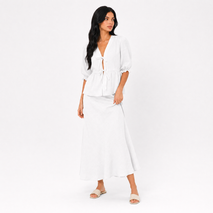The Mareli Peplum Set