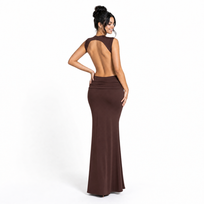 The Backless Cut-out Maxi