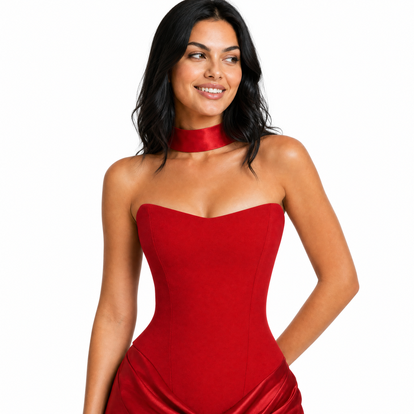 Satin Corset Dress