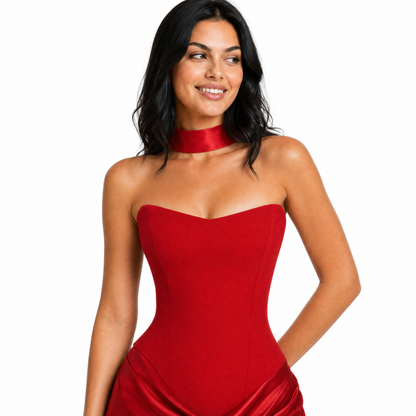 Satin Corset Dress