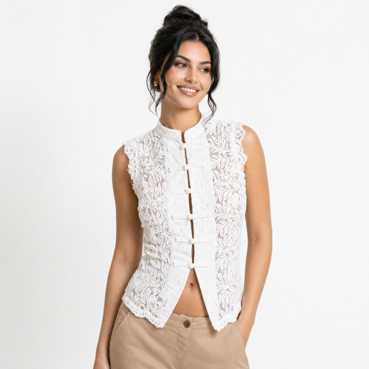 Laguna Lace Vest